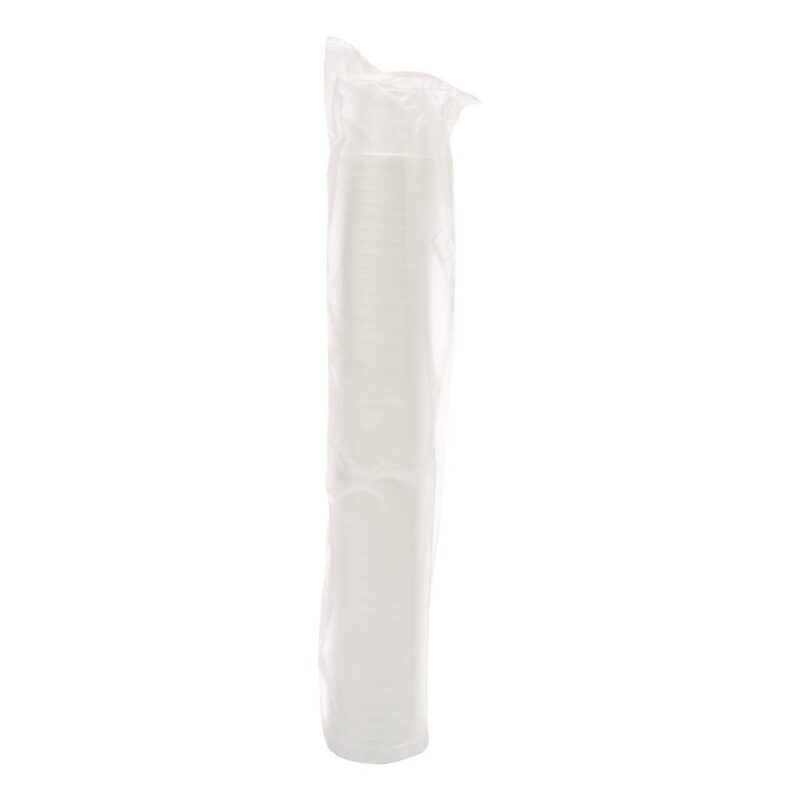 Dart Food Containers, 8 oz, White, 1,000/Carton - Image 2