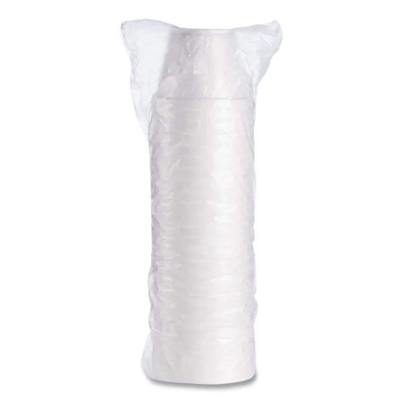 Dart Food Containers, 12 oz, White, Foam, 25/Bag, 20 Bags/Carton - Image 3