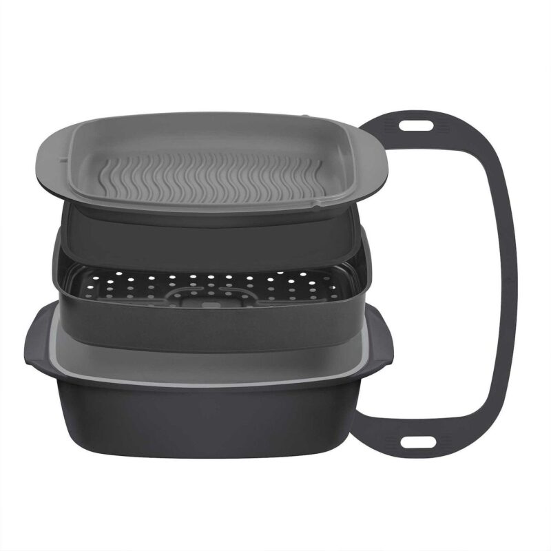 Dash SmartStore Ceramic 7-in-1 Multipurpose Cookware and Steamer 5-piece Set - Image 7
