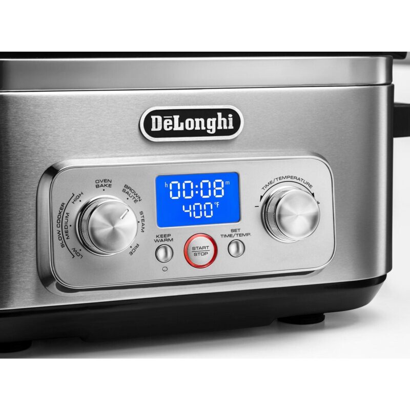 De'Longhi Livenza Stainless Steel Multi Cooker - Image 3