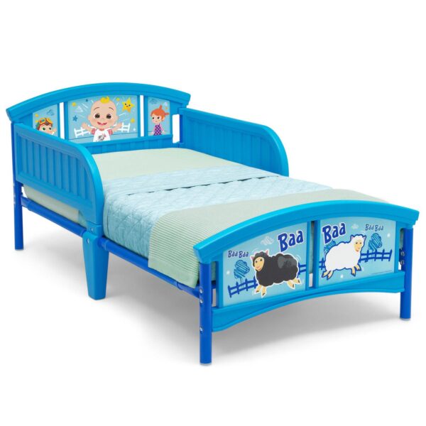 Delta Children CoComelon Plastic Toddler Bed