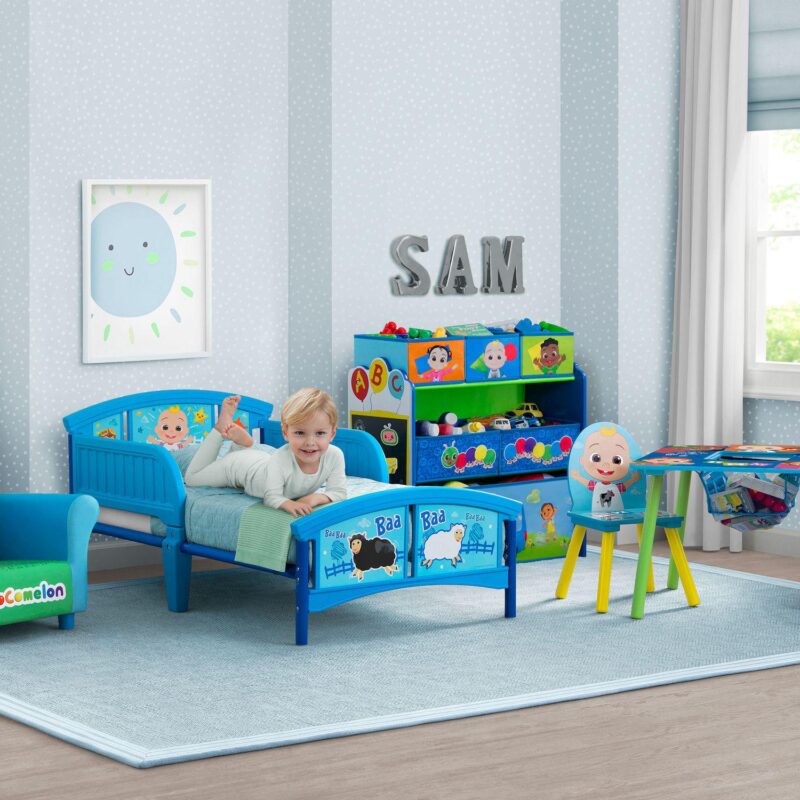 Delta Children CoComelon Plastic Toddler Bed - Image 8