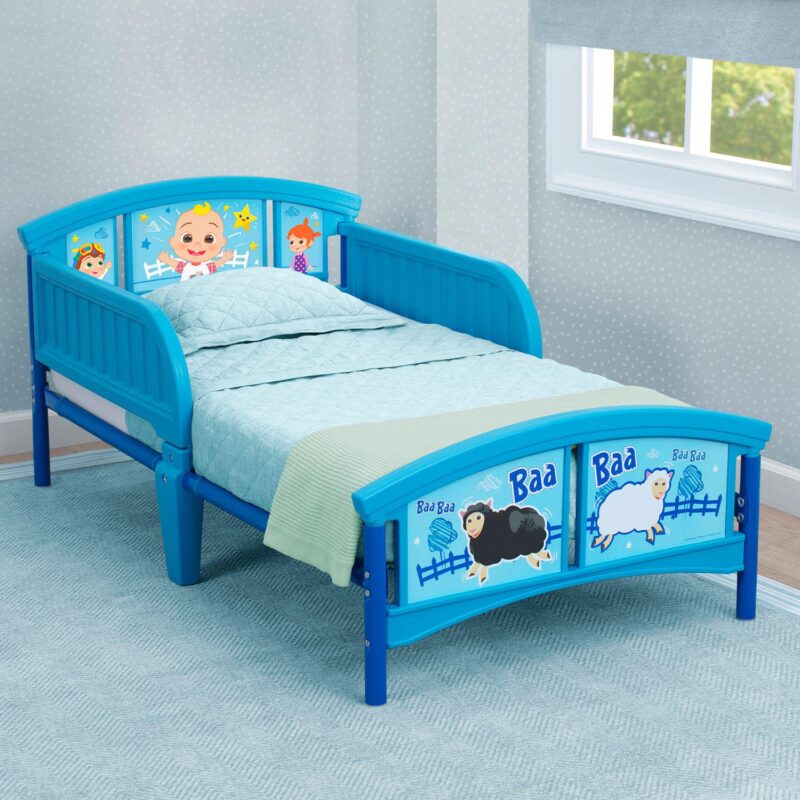 Delta Children CoComelon Plastic Toddler Bed - Image 7