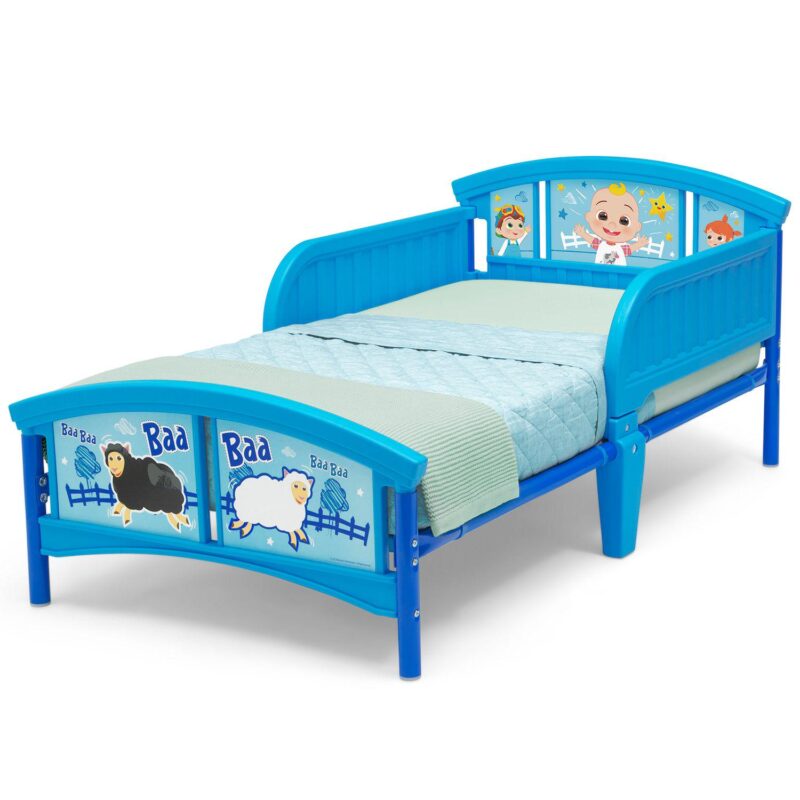 Delta Children CoComelon Plastic Toddler Bed - Image 6