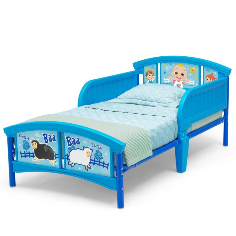 Delta Children CoComelon Plastic Toddler Bed - Image 3