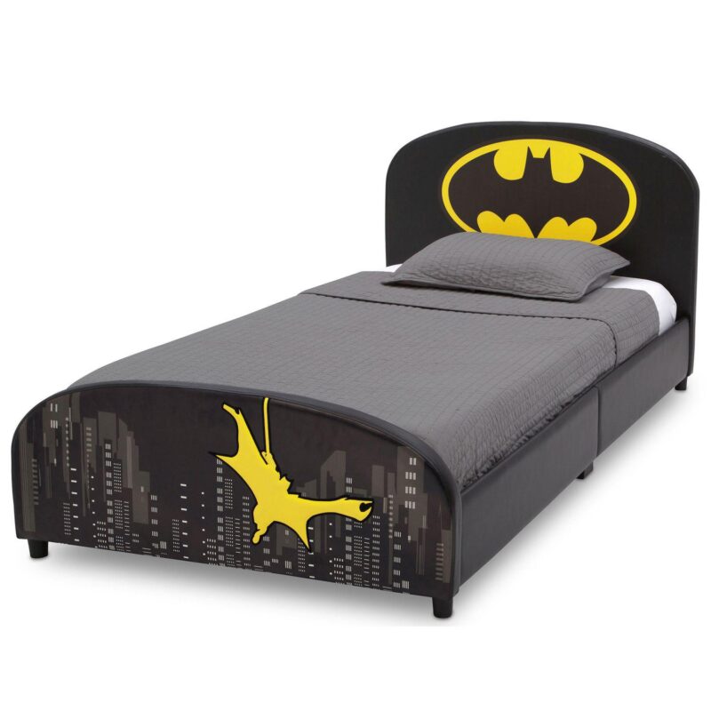 Delta Children DC Comics Batman Upholstered Twin Bed - Image 3