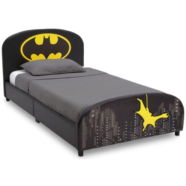 Delta Children DC Comics Batman Upholstered Twin Bed