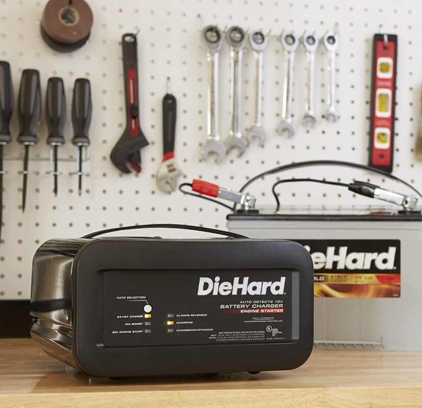 DieHard 12V 6A Automatic Battery Charger with 10A Boost and 50A Jump-Starting Capabilities - Image 5