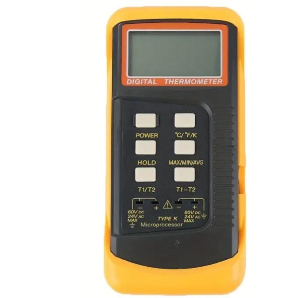 Digital Thermometer Set Dual Channel K Type Digital Thermocouple Thermometer