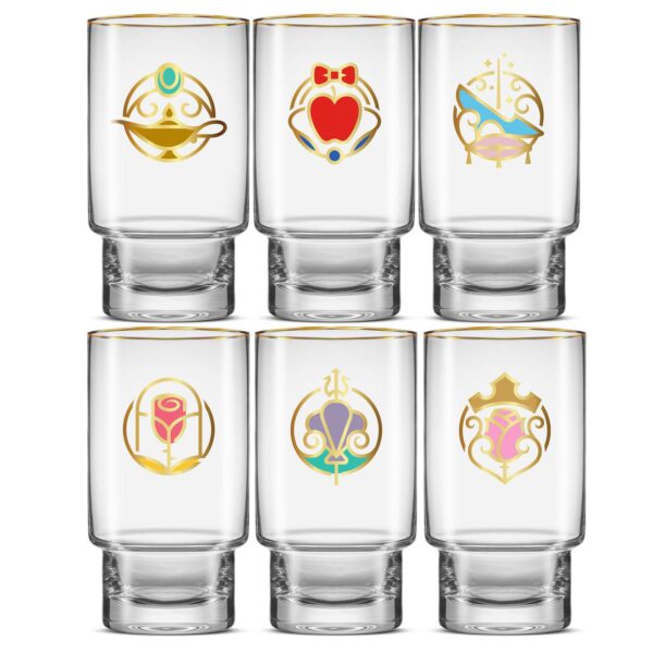 Disney Princess Iconic Tall Drinking Glasses