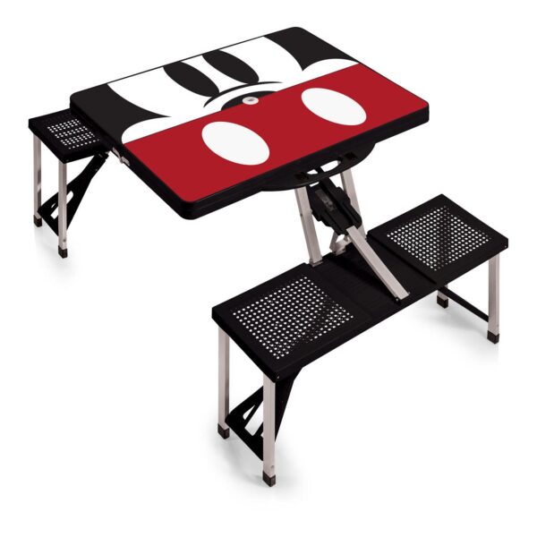 Disney's Mickey Mouse Portable Folding Table with Seats by Picnic Time