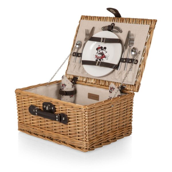 Disney's Mickey and Minnie Mouse Classic Picnic Basket for Two by Picnic Time