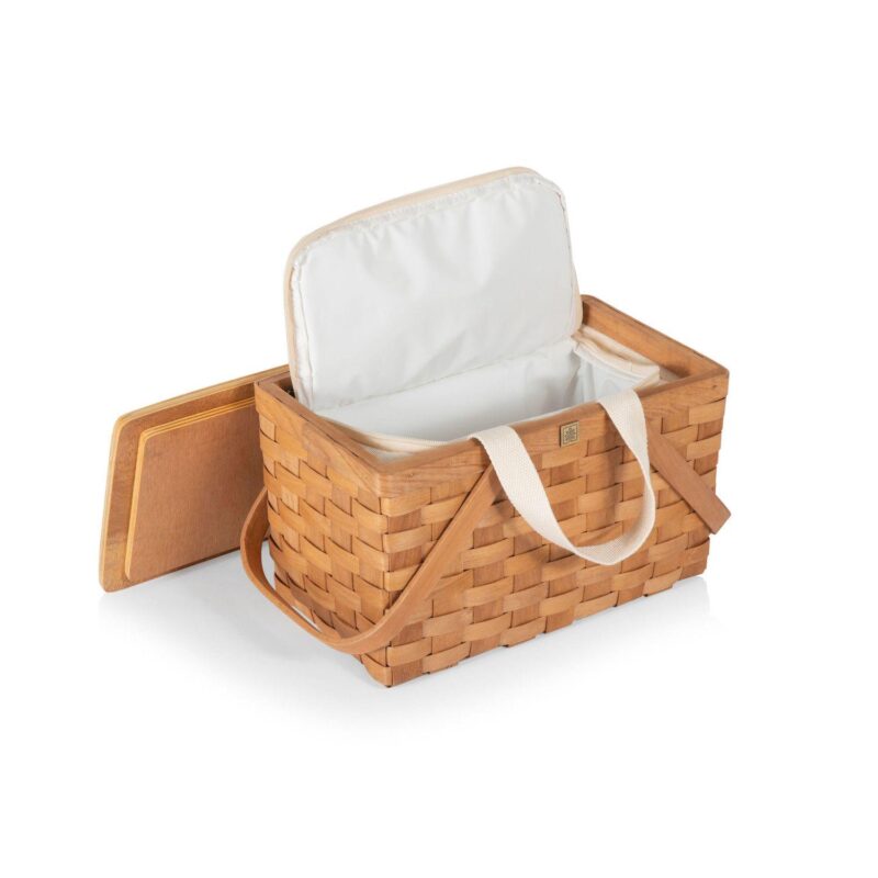 Disney's Mickey and Minnie Mouse Poppy Personal Cooler Picnic Basket by Picnic Time - Image 6