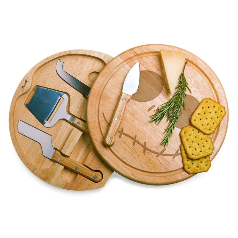 Disney's Nightmare Before Christmas Jack Skellington Circo Cheese Board and Tools Set by Picnic Time - Image 2