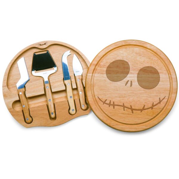 Disney's Nightmare Before Christmas Jack Skellington Circo Cheese Board and Tools Set by Picnic Time