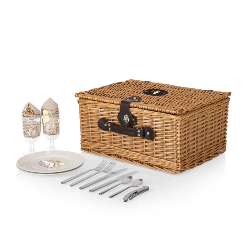 Disney's Winnie the Pooh Classic Picnic Basket for Two by Picnic Time - Image 3