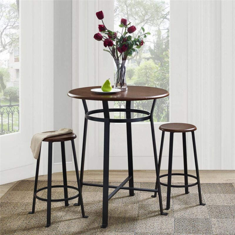 Dorel Living Montgomery 3-Piece Dining Set - Image 2