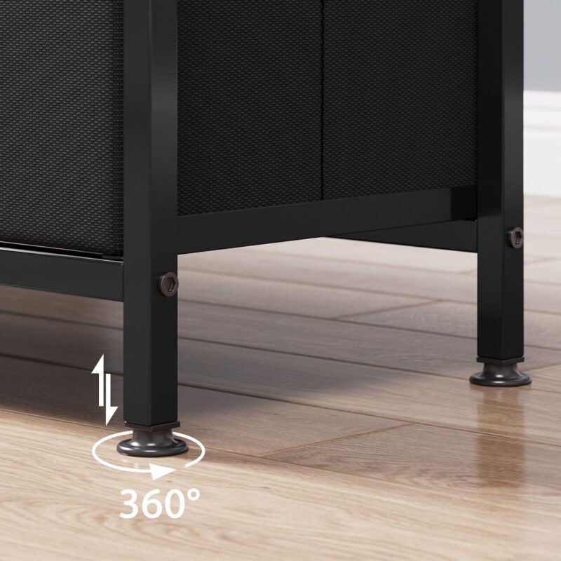 Dresser TV Stand 2-Drawers, TV and Media Console Table Furniture - Image 3