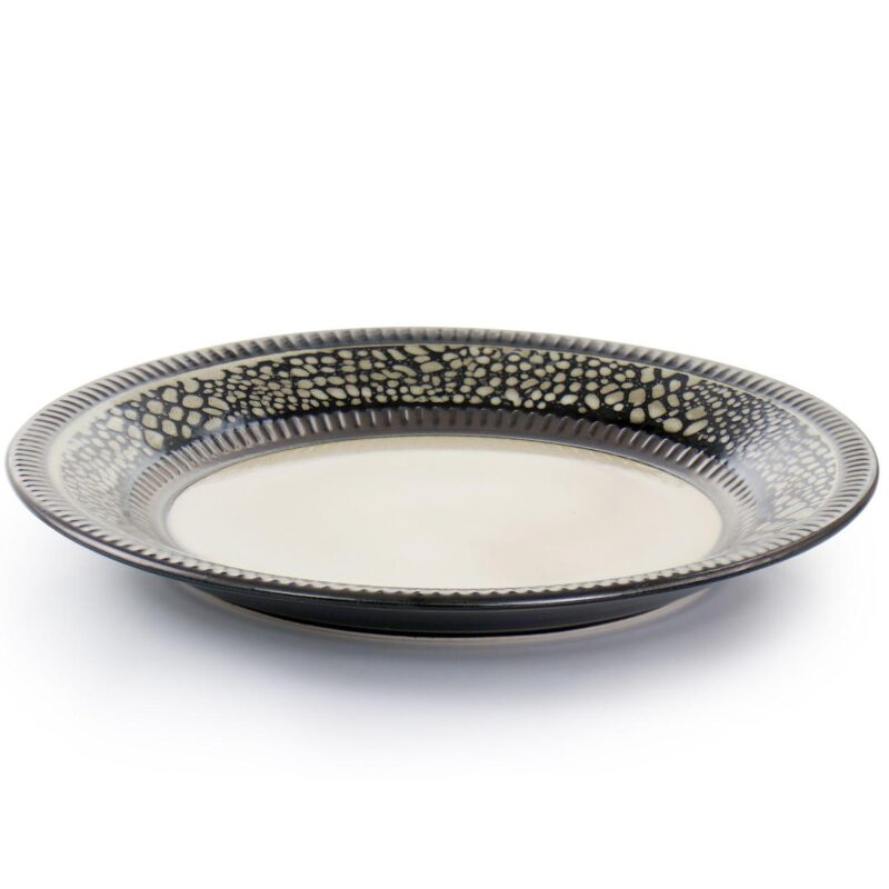 Elama Desert Sand 16 Piece Stoneware Dinnerware Set - Image 3