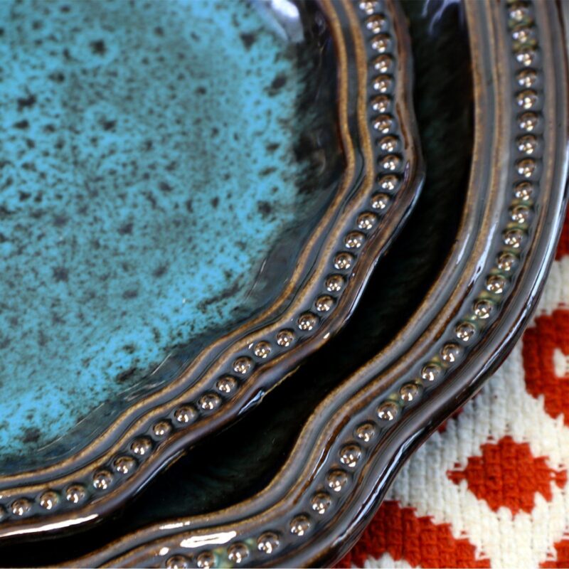 Elama's Mystic Waves 16 Piece Dinnerware Set - Image 4