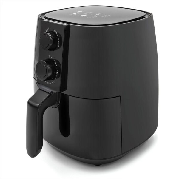 Elite Cuisine 4Qt. Adjustable Time/Temperature Air Fryer