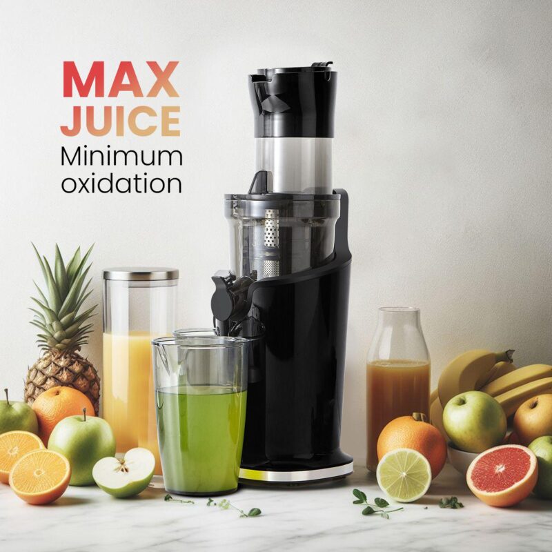 Elite Cuisine Big Mouth Whole Fruit 3  Masticating Cold Press Slow Juice Extractor - Image 2