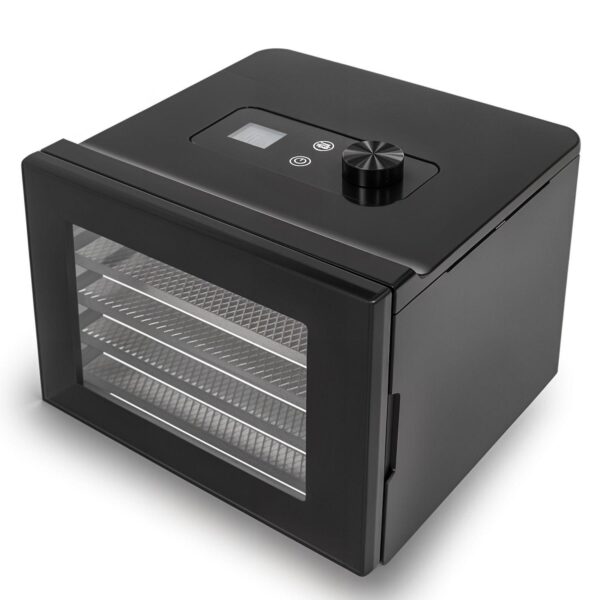 Elite Cuisine Digital Food Dehydrator with 4 Stainless Steel Trays