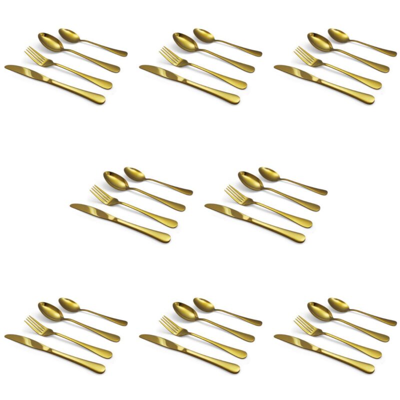 Elyon Tableware Euro Reflective 32-pc. Flatware Set - Image 3
