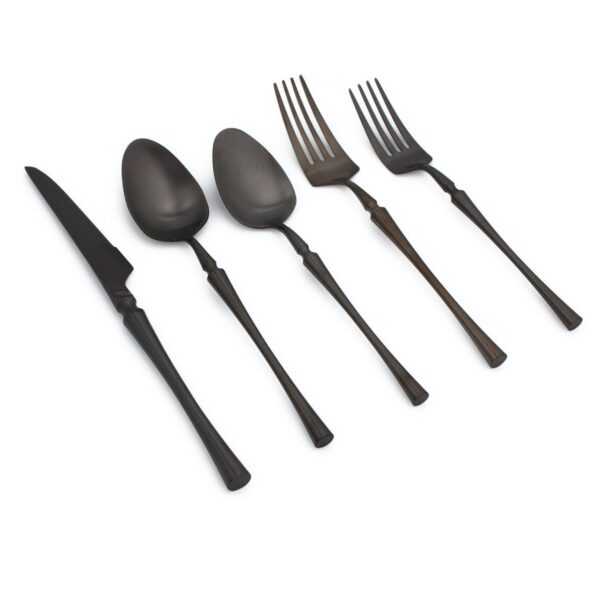 Elyon Tableware Noelle Matte 20-pc. Flatware Set