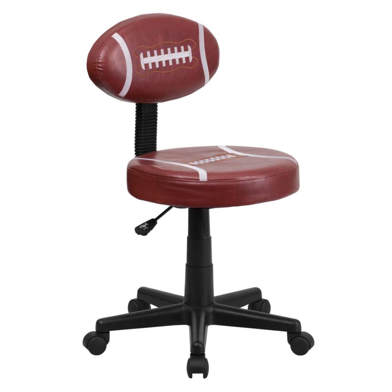 Emma and Oliver Football Swivel Task Office Chair - Image 8