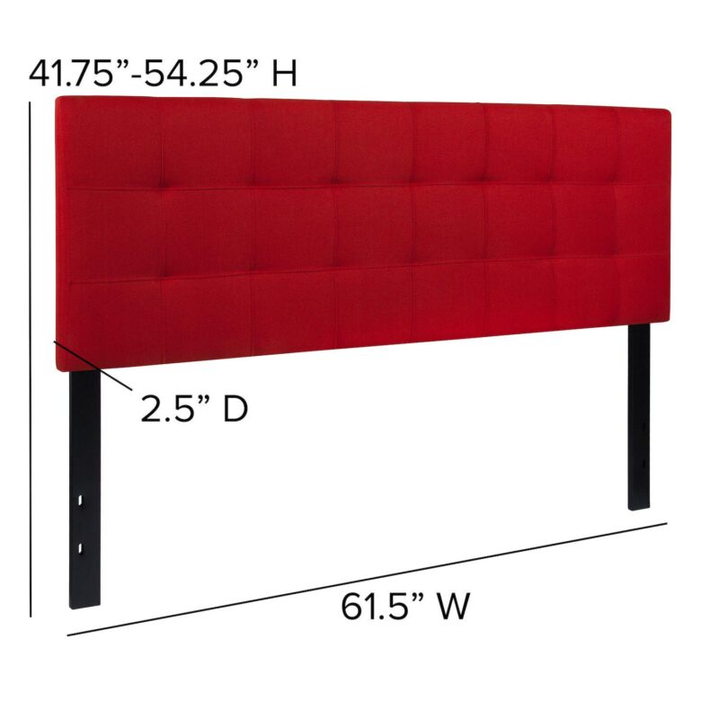 Emma and Oliver Quilted Tufted Upholstered Headboard - Image 5