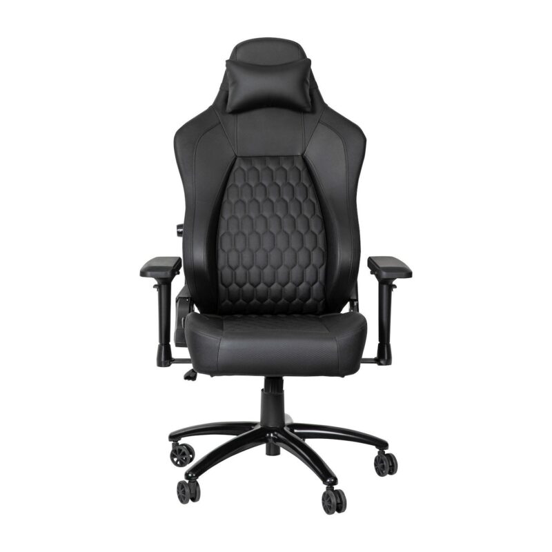 Emma and Oliver Teknik Ergonomic High Back Adjustable Gaming Chair with 4D Armrests, Head Pillow and Adjustable Lumbar Support - Image 5