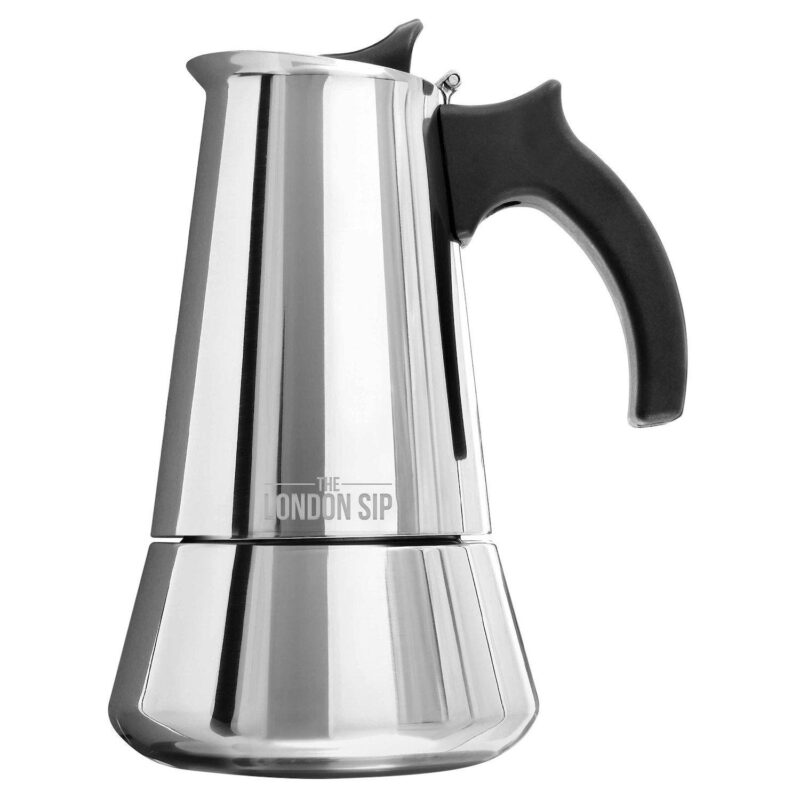 Escali London Sip 10-Cup Stainless Steel Espresso Maker - Image 11