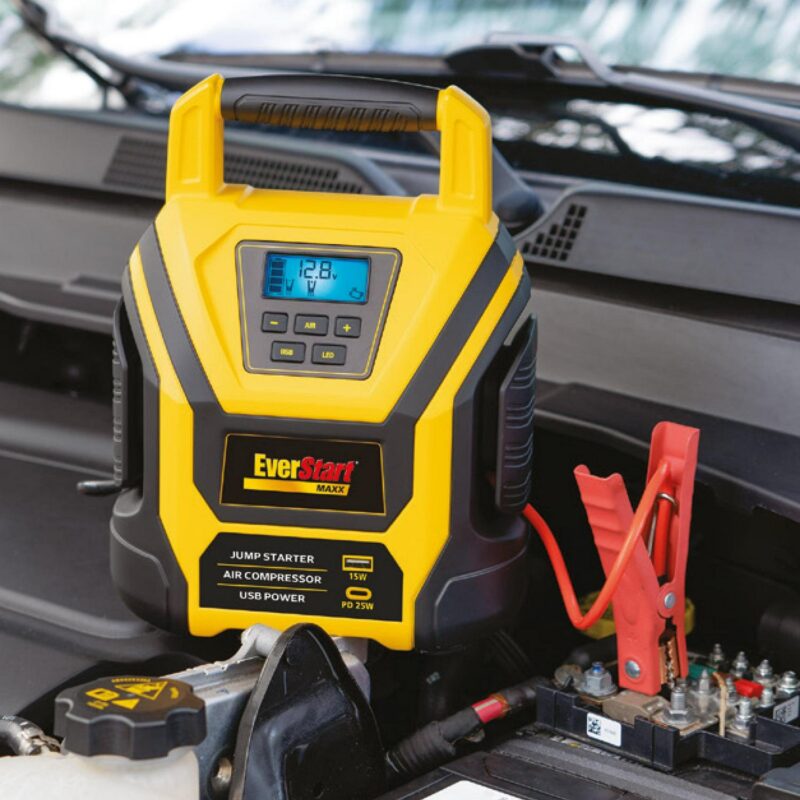 EverStart 1600 Amp Lithium Jump Starter with Air Compressor - Image 3