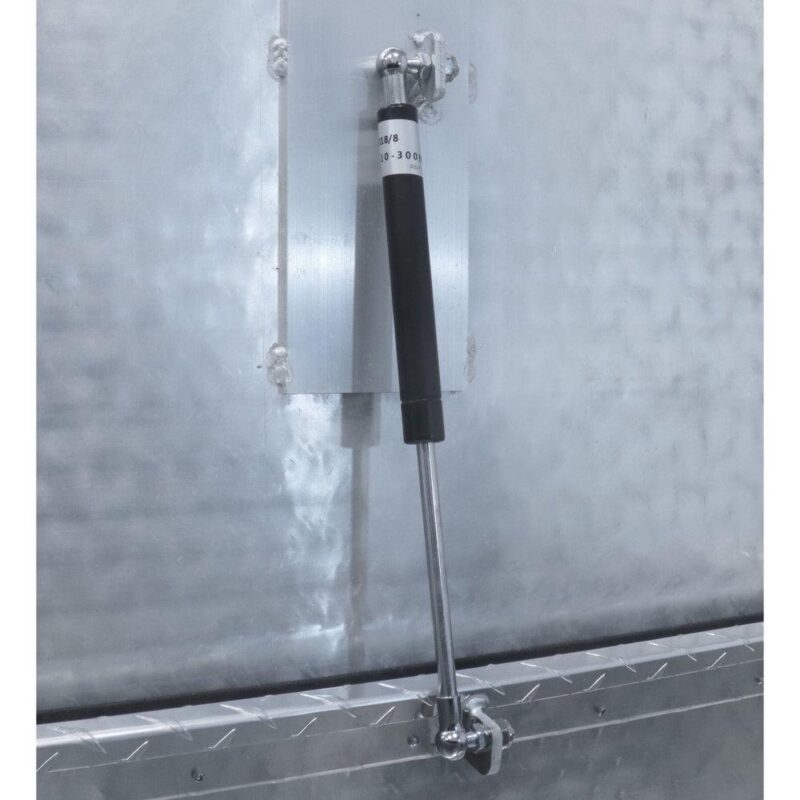 Extreme Max 5001.6097 Aluminum Diamond-Plate Trailer Tongue Locking Storage Box for Utility and Sport Trailers - Image 6