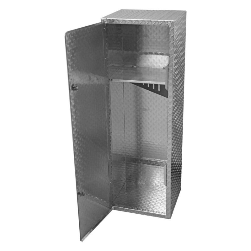 Extreme Max 5001.6435 Race Locker Storage Cabinet for Garage, Shop, Enclosed Trailer - 48  Tall, Silver - Image 5