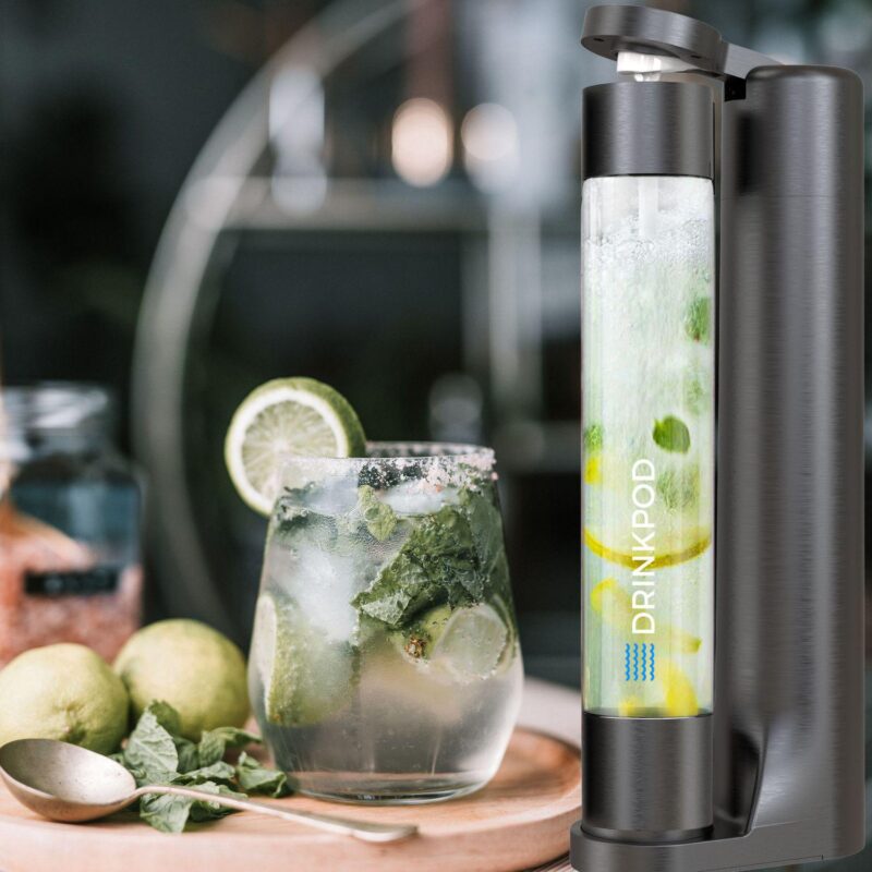 FIZZpod Soda Maker + Stur Water Enhancer Flavor Pack - Image 3