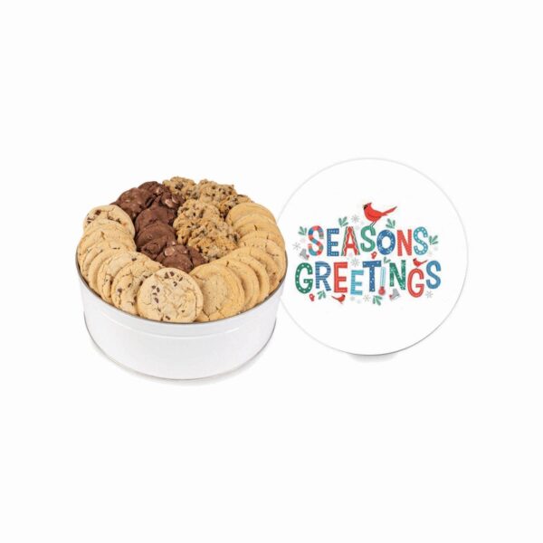 FRESH BEGINNINGS Holiday Season Assorted Cookie Tins