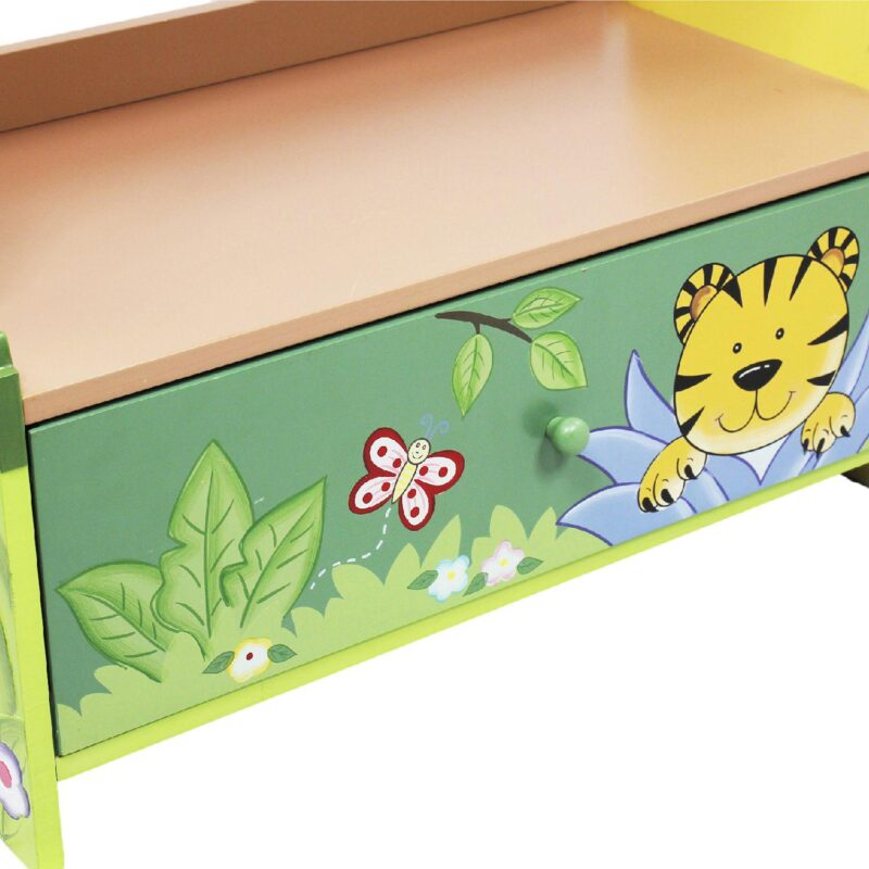 Fantasy Fields Kids 3-Tier Bookshelf with Drawer - Image 4