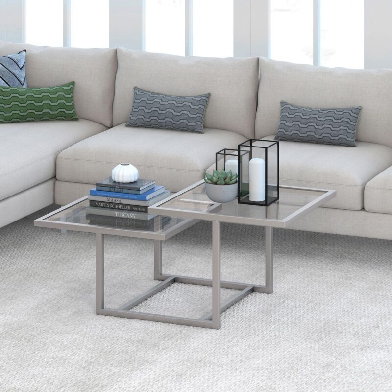 Finley and Sloane Amalie 43'' Wide Square Coffee Table - Image 6