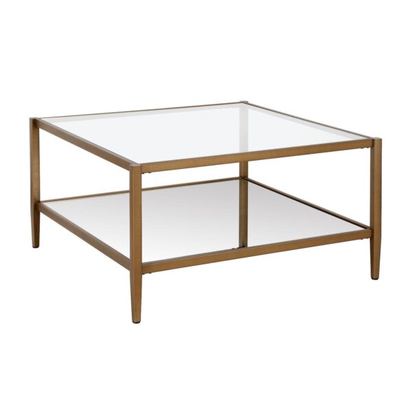 Finley and Sloane Hera 32'' Wide Square Coffee Table