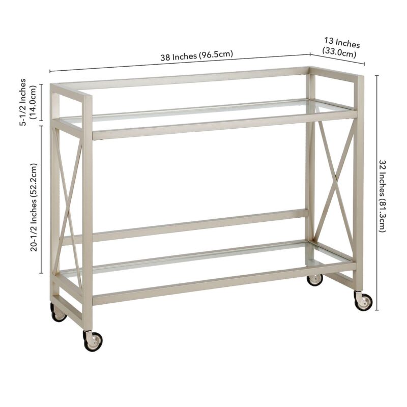 Finley and Sloane Holly Bar Cart - Image 9