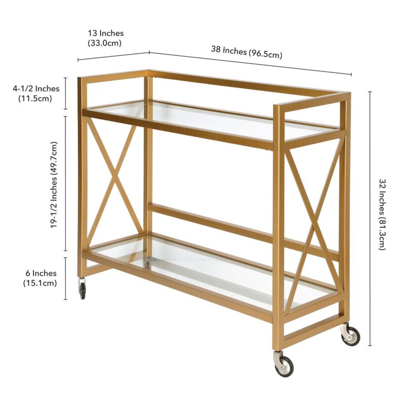 Finley and Sloane Holly Bar Cart - Image 8