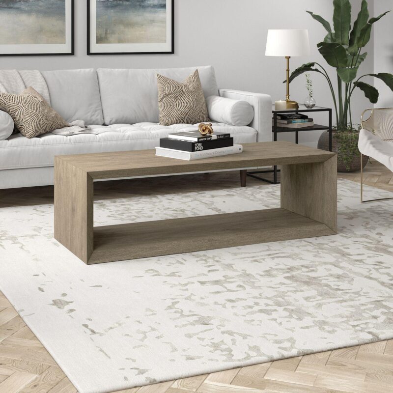 Finley and Sloane Osmond Wide Rectangular Coffee Table - Image 2