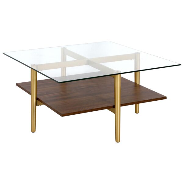 Finley and Sloane Otto Wide Square Coffee Table