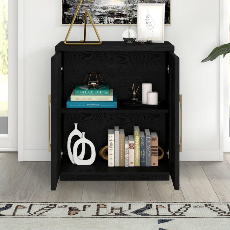 Finley and Sloane Tillman 28  Wide Rectangular Accent Cabinet - Image 6