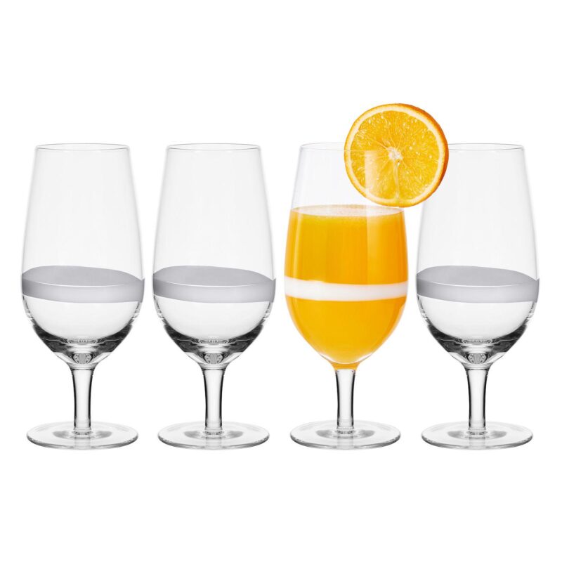 Fitz and Floyd Organic Band 19 oz. Juice Glasses, Set of 4 - Image 2