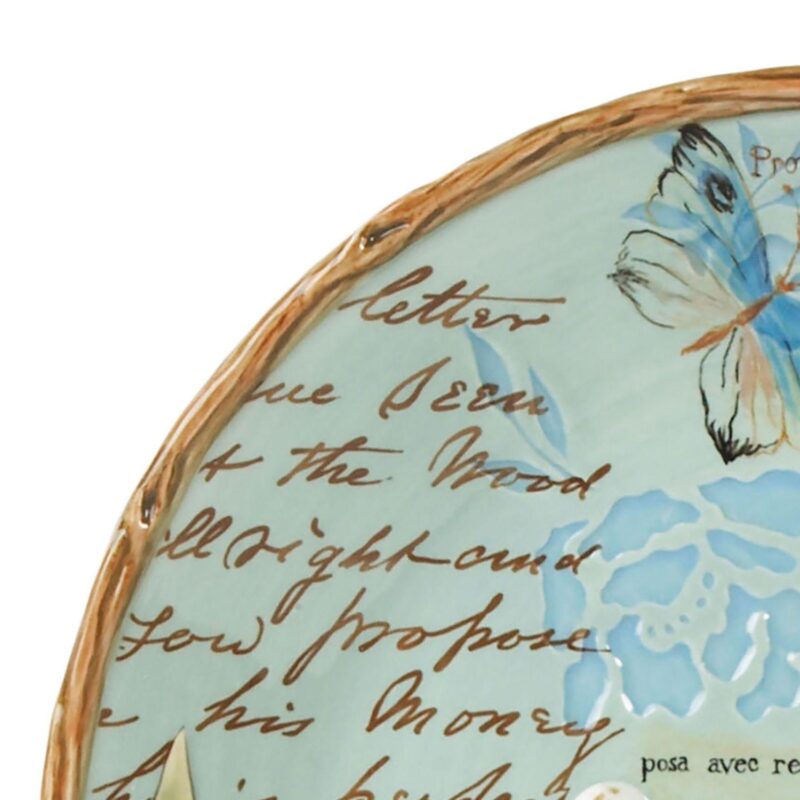 Fitz and Floyd Toulouse 13 in. Round Platter - Image 3