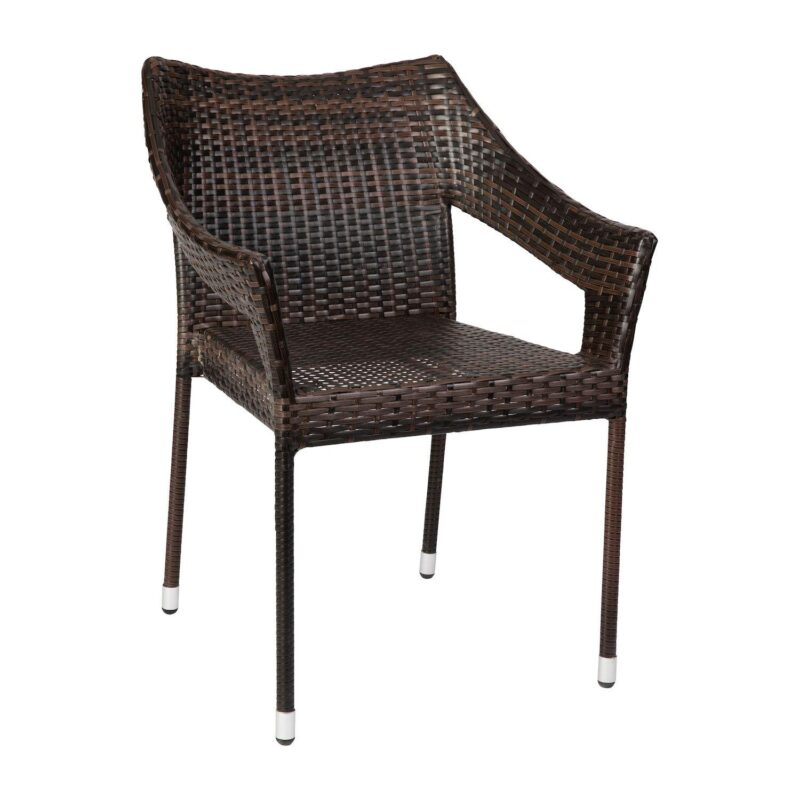 Flash Furniture 2-Piece Ethan Stackable All Weather Patio Chair Set - Image 9