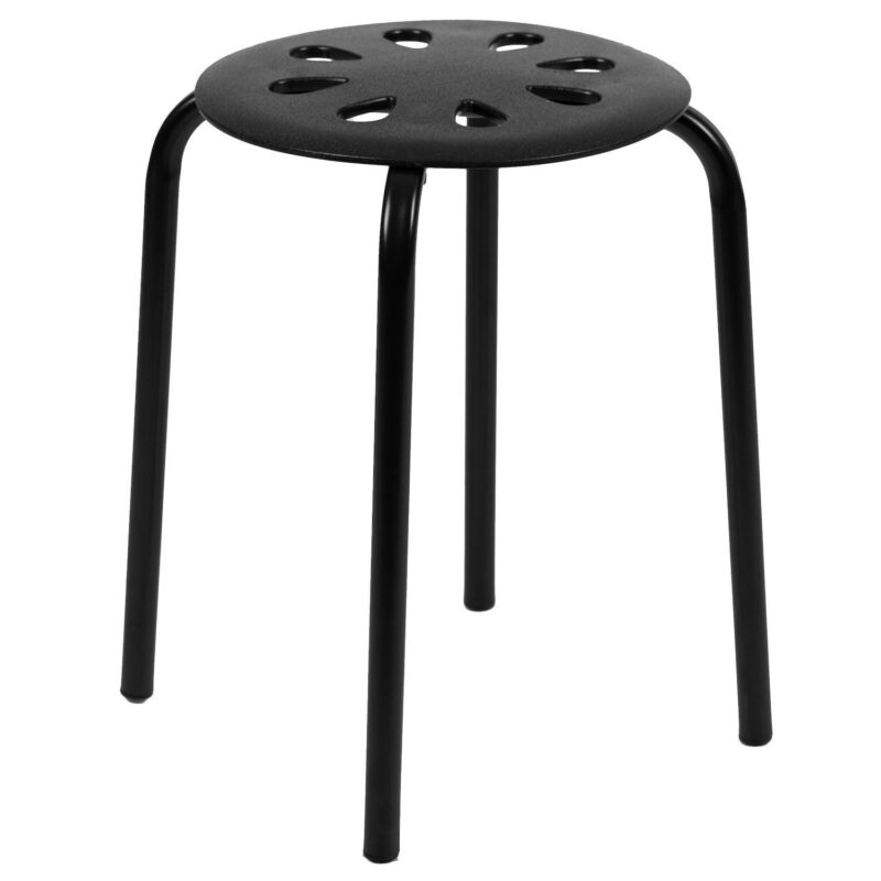 Flash Furniture Bailey Nesting Stack Stool 5-piece Set - Image 6